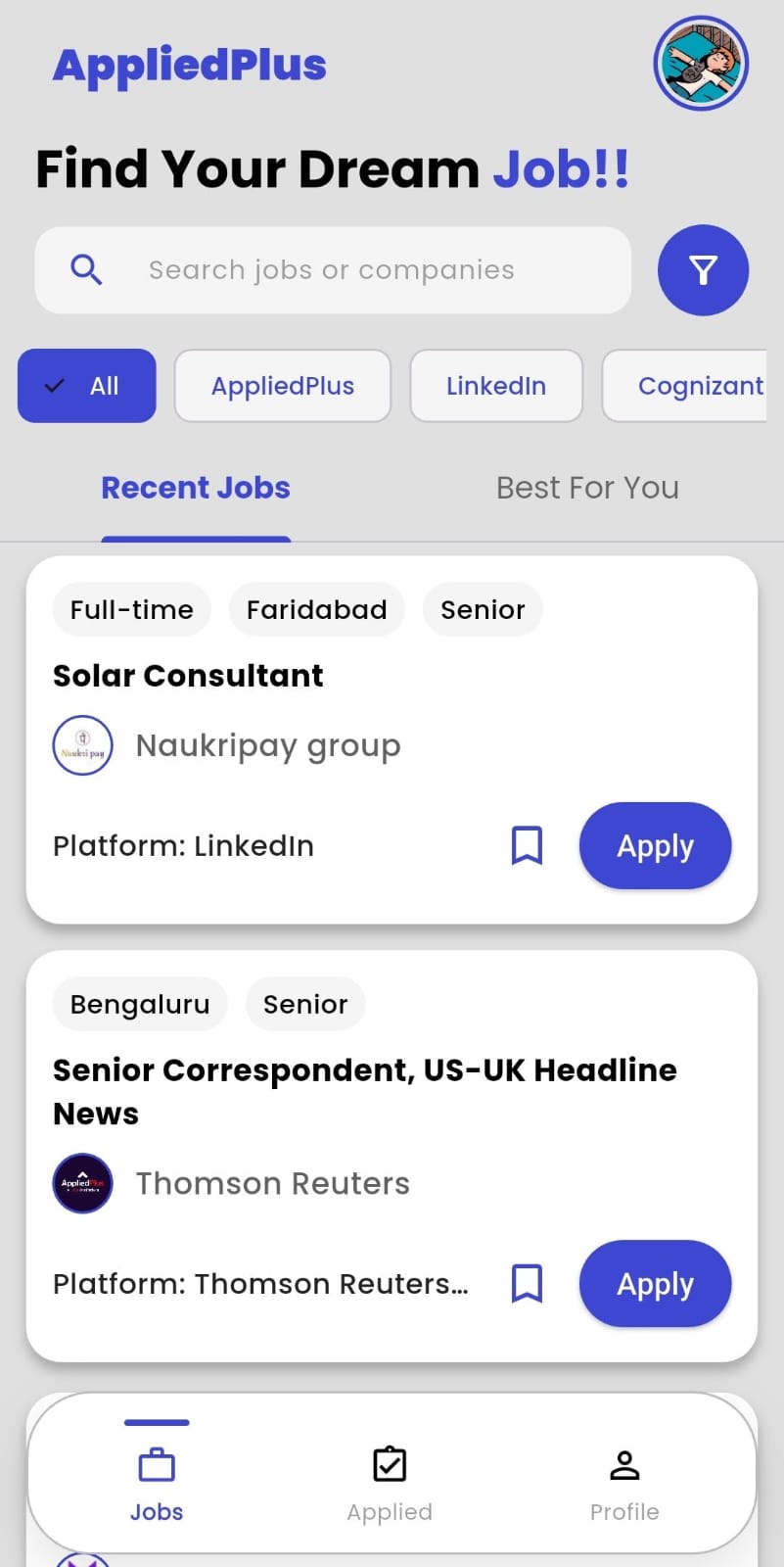 APPLIEDPLUS screenshot 2