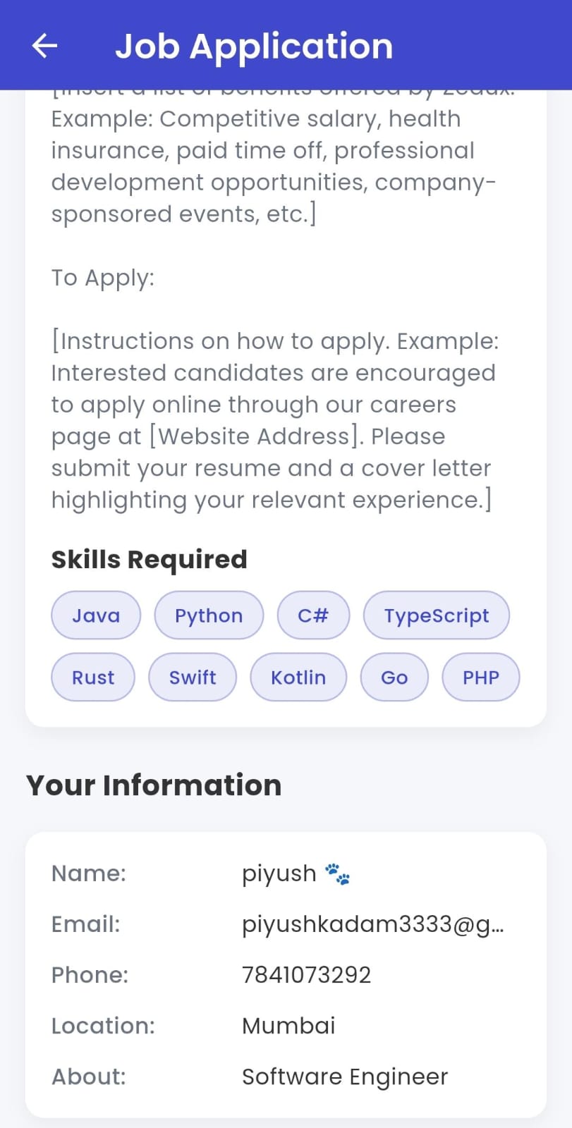 APPLIEDPLUS screenshot 3