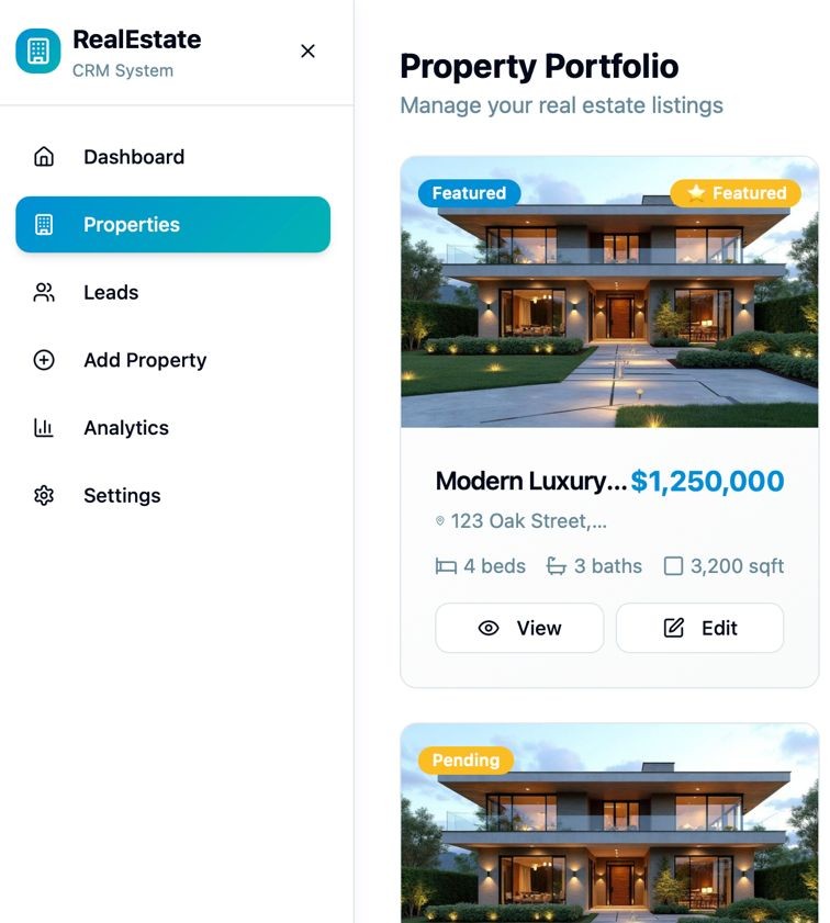 REAL ESTATE HUB screenshot 1